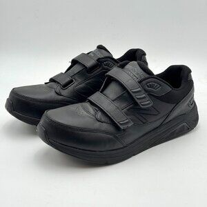 New Balance 928v3 Walking Shoes Hook & Loop Adjustable Straps Black Mens 11.5 4E